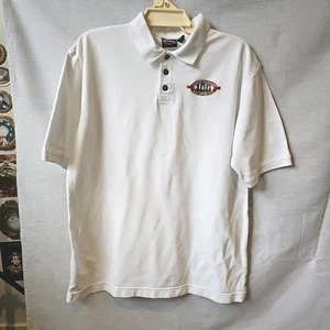 Size L White Harley Davidson Polo Shirt With Chest Logo 100 Years 1903-2003 - Bild 1 von 5