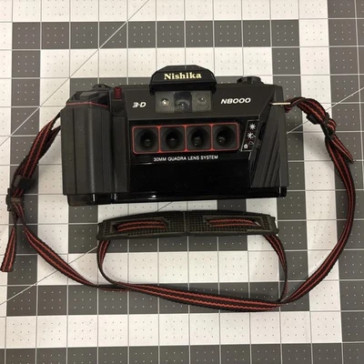 Cámara lenticular estéreo 3D cuadrascópica Nishika N8000 35 mm Foto 1 de 4