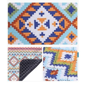 (Schöne Ernte 200x200cm) Picknickdecke Camping Decke Picknick-Matte UI - Bild 1 von 12