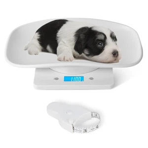 Digital Pet Scale, Multi-Function LCD Scale Digital Weight with Tape Measure,... - Picture 1 of 9