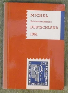 Michel Briefmarkenkatalog Deutschland 1961 , Schwaneberger Verlag , - Imagen 1 de 11