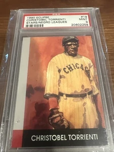 1990 eclipse stars of the negro leagues Christobel Torriente HOF PSA 9 - Picture 1 of 2