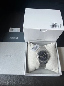Seiko Presage SRPL07J1 Style60's Automatik Analog Navy Blau Silber - Bild 1 von 7