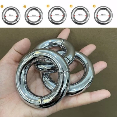 Bola magnética masculina peso maca bola aço inoxidável pesos de alongamento BDSM - Imagem 1 de 4