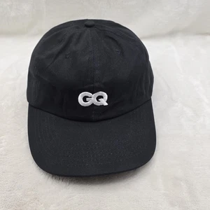 GQ Sombrero Gorra Correa Trasera Para Hombre Negro Bordado Logo Informal Minimalista Ropa de Calle - Imagen 1 de 5