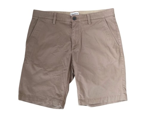 Pantaloncini Timberland taglio dritto beige marrone taglia W34