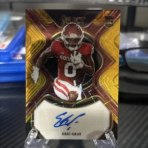 2023 Select Draft Picks Eric Gray Gold Auto /75🔥🔥🔥 - Picture 1 of 3
