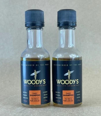 Champú diario Woody's Quality Grooming 1,7 oz (paquete de 2) Foto 1 de 2