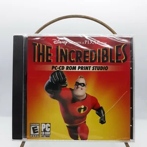 NOS The Incredibles PC-CD ROM Print Studio by Pixar(2006, CD-ROM) DISNEY - PIXAR - Picture 1 of 2