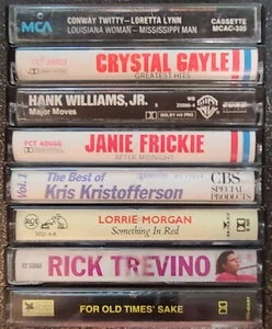 Country Music Cassette Tapes - Buy More and Save! - Picture 1 of 12