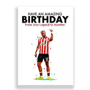 Brentford Birthday Card | Ivan Toney Birthday Card - Picture 1 of 3