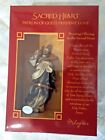"SACRED HEART of JESUS STATUE" 4" by Milagros  * EXQUISITE DETAILING NEW IN BOX