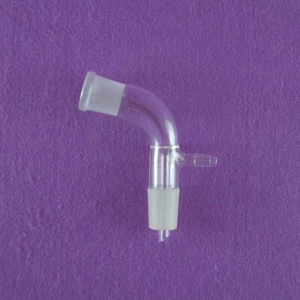 Laboratory 105 bend vacuum take-off adapter,24/29 - Picture 1 of 1