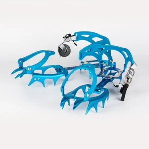 Aluminum Crampons Ice Climbing Mountaineering Snow Walking Hiking 14 Points - Picture 1 of 6