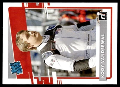 Kody Vanderwal 2021 Panini Donruss Racing # 30 RC Rated Rookie - Image 1 of 2