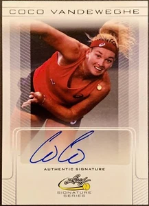2017 LEAF COCO VANDEWEGHE AUTO AUTOGRAPH SIGNATURE SERIES #BA-CV1 USA - Picture 1 of 2