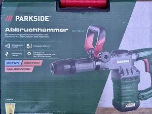 PARKSIDE Abbruchhammer Meißelhammer 1300 Watt mit Spitz- und Flachmeißel NEU&OVP - Bild 1 von 5