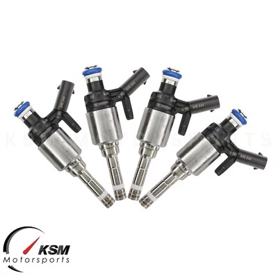 4 x injetores de combustível para Audi TT A1 A3 A4 A5 A6 A7 A8 Q3 Q5 Q7 2.0 TFSI 06L906036K - Imagem 1 de 4