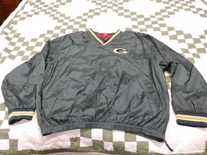 Green Bay Packers V-Neck Pull Over Windbreaker Adult Size XL by G-III Apparel - Bild 1 von 9