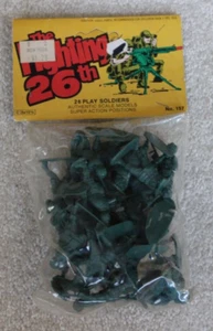 Vintage No. 157 The Fighting 26th Play Soldiers Authentic Scale, Gordy  1981 - Picture 1 of 6