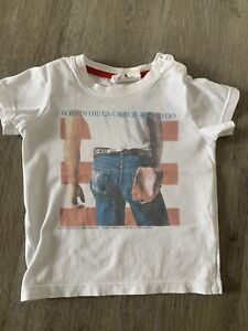 Bruce Springsteen Born In The USA Baby kids T-shirt Tee Age 6-9 Months