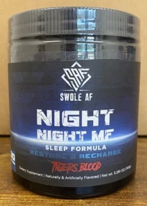Swole AF Night Night MF Sleep Support Formula 30 Servings Tiger's Blood New - Picture 1 of 3
