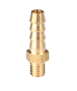 Barba métrica de latón macho cola de huésped M3 M4 M5 M6 M8 M10 M12 3 mm 4 mm 5 mm 6 mm 8 mm 10 mm - Imagen 1 de 2