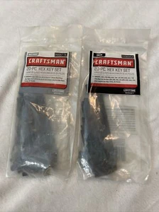 NEW CRAFTSMAN HEX KEY ALLEN WRENCH SET 40 PC PIECE SAE STANDARD INCH & METRIC MM - Picture 1 of 4