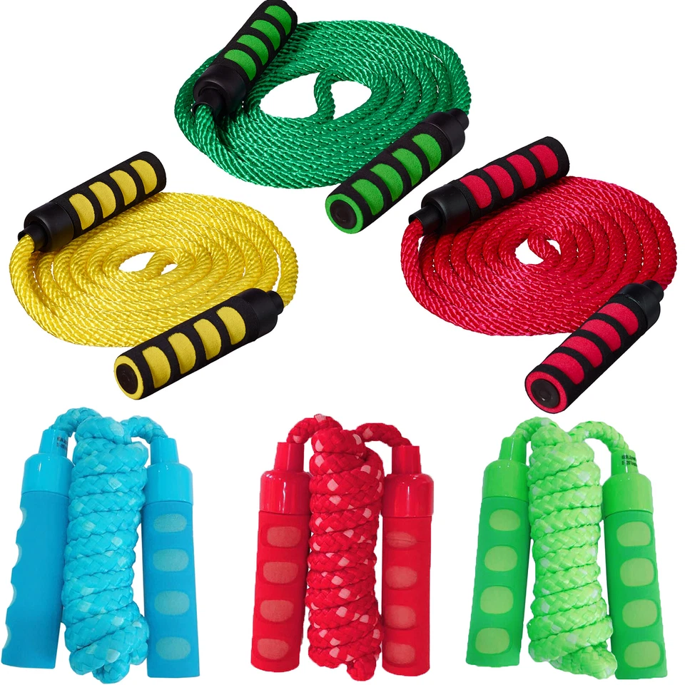 Best Sporting Springseil Kinderspiel lange Schnur Softgriffe, 200 oder 400 cm - Bild 1 von 1