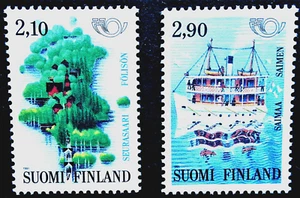 Finland 1991 Norden - Tourism in Finland / Boats / Ships MNH Mint - Picture 1 of 1