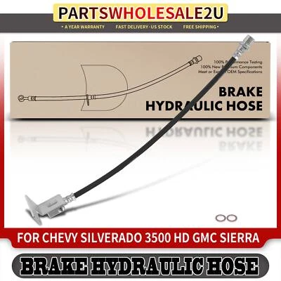 Manguera hidráulica de freno interior trasero para Chevrolet Silverado 3500 HD GMC 2011-2014 Foto 1 de 4