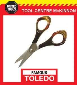 FAMOUS TOLEDO 125mm EMBROIDERY SCISSORS – STAINLESS STEEL WITH SHARP POINTS - Picture 1 of 2