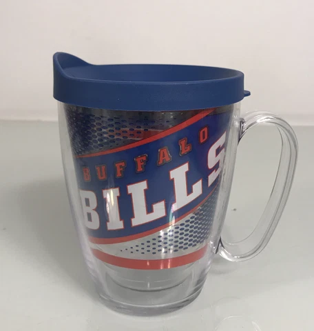 NFL Buffalo Bills Tervis Insulated Coffee Mug Travel Tumbler 16 ounce 2017 Cover