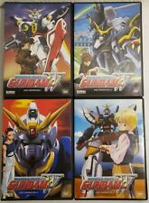 Mobile Suit Gundam Wing DVD Set Operation Vol 1 2 3 4 Bandai Entertainment. 1999