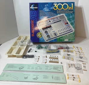 Vintage Maxitronix Electronic Lab 300 in 1 Elenco Electronics Science Kit MX-908 - Picture 1 of 20