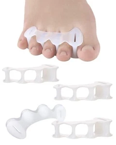 2Pairs Toe Separators Toe Spacers for Women Men to Correct Bunion Relieve Fee... - Picture 1 of 6