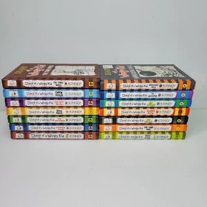 Set Of 14 Diary Of A Wimpy Kid 1-14 HC Jeff Kinney Books - Picture 1 of 12