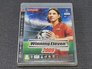 Sony PlayStation3 Winning Eleven 2009 Retro Game Korean Version #2 PS3 Console