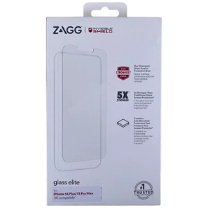 ZAGG iPhone 14 Plus / 13 Pro Max InvisibleShield Glass Elite Screen Protector - Photo 1 sur 5
