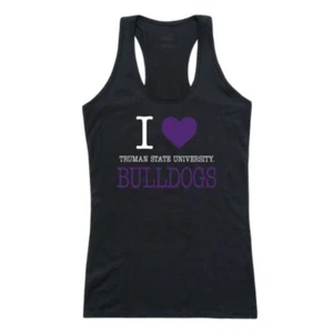 W Republic Truman State University Bulldogs Women I Love Tank Top Black - Medium - Picture 1 of 1