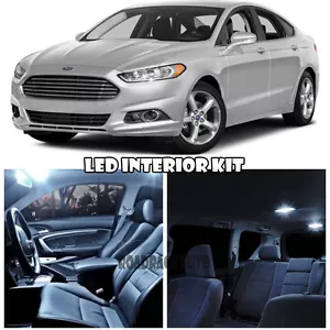 For 2013-2016 Ford Fusion LED HID Interior Light Kit Package Bulb Replacement - Picture 1 of 1