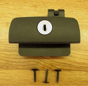 CADILLAC GLOVE BOX LATCH NO KEY FOR LOCK 2006-2011 DTS 2007-2009 SRX BLACK - Picture 1 of 5