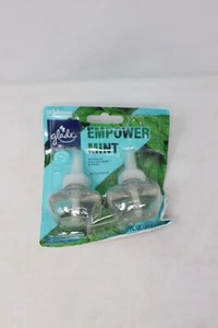 Glade Plug-Ins Scented Oil Air Freshener Refills, Empower Mint, 0.67 oz, 2 Count - Picture 1 of 3