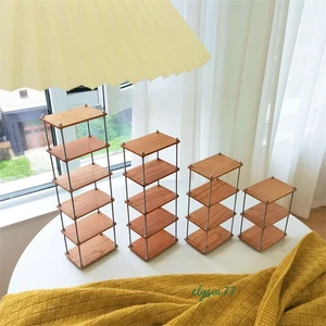 1/6 Scale Furniture Dollhouse Miniature Storage Shelf Bookshelf Multi-layer Rack - Picture 1 of 20