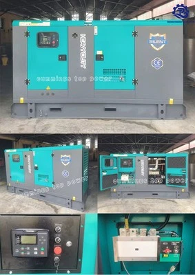 15KW Silent Type 60HZ 1 Phase 120/240V ATS Diesel Generator Set - Image 1 of 4