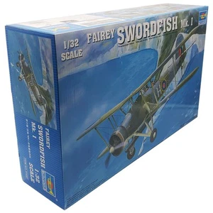 Trumpeter Fairey Swordfish Mk I 03207 Military Aircraft Model Kit Scale 1/32 - Picture 1 of 7