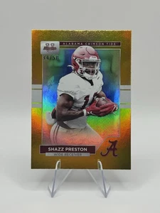 🐘 Shazz Preston 2023 Bowman U Alabama Gold Foil 34/50 - Bild 1 von 2