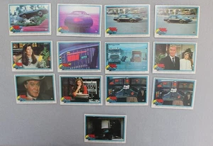 Lote de 13 tarjetas coleccionables Knight Rider Universal City Studios 1982 de colección usadas - Imagen 1 de 20