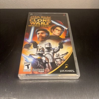 Star Wars The Clone Wars Republic Heroes PSP ( Brand New Factory Sealed - Image 1 of 4