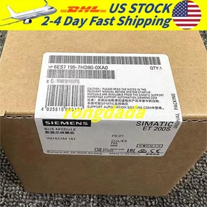 NEW SEALED SIEMENS 6ES7195-7HD80-0XA0 BUS MODULE 6ES7 195-7HD80-0XA0 - Picture 1 of 2